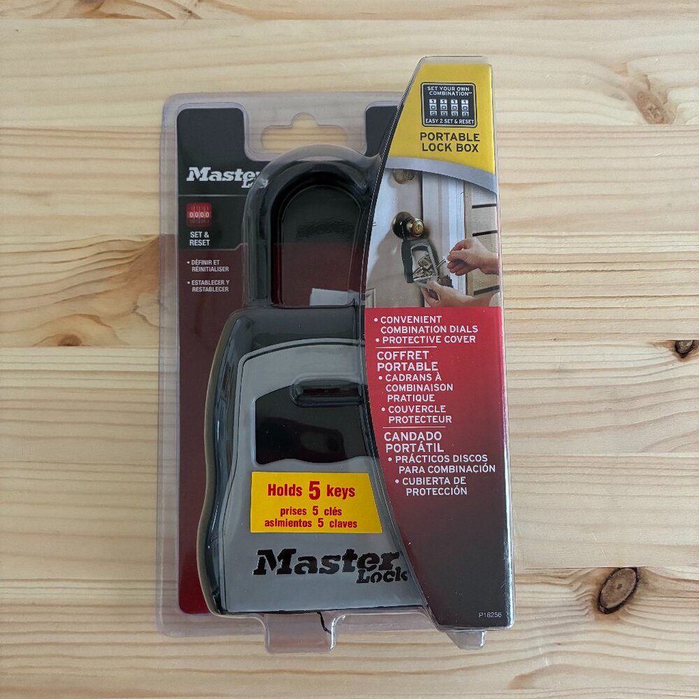 Masterlock Lock Box | 5400D Portable Lock Box